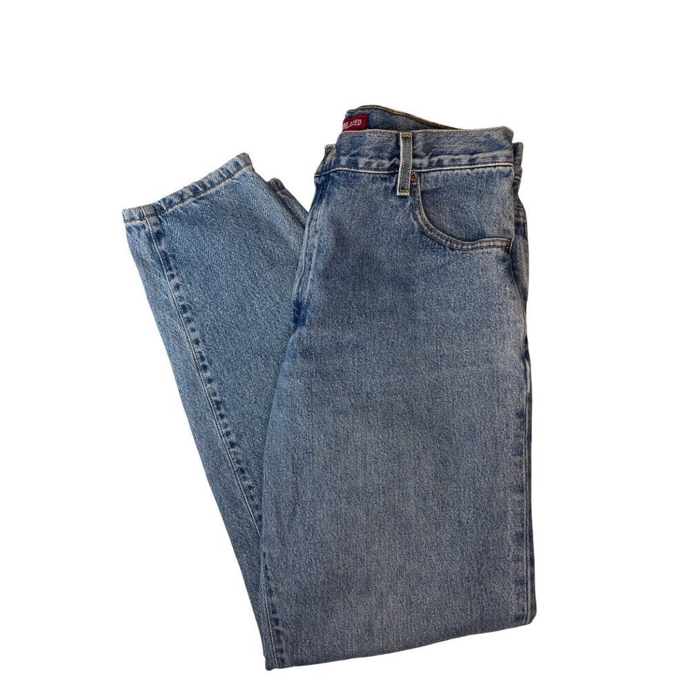 Levi's High Rise 550 Relaxed Tapered Jeans Size 14M